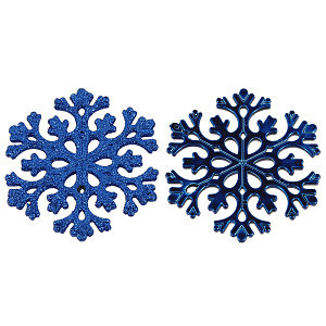 Набор декоративных украшений СнежинкаПосуда Центр, 8 см, 6 шт. 000000000001161806