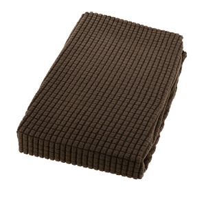 Чехол на стул 43x43x61см LUCKY коричневый 100% полиэстер 000000000001207686