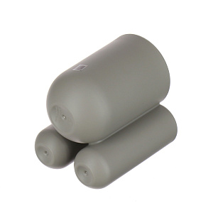 Подставка для зубных щеток Touch Umbra, серый 000000000001125968