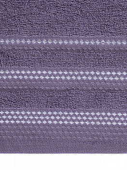 Набор махровых полотенец LUCKY 450gsm 40x60 (2шт) 100% Хлопок темно-синий/темно-серый D100400 000000000001227640