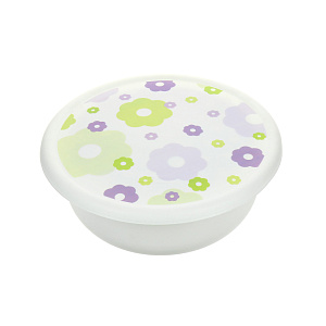 Набор мисок с крышками Violet Mix Plast-team, 1.2л, 2.1л, 3.2л, 3 шт. 000000000001120669