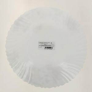 Тарелка обеденная 25,5см FARFORELLE Акварель опал 000000000001200308