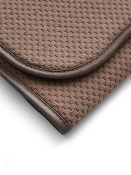 Коврик для сушки посуды 38x51см DE'NASTIA коричневый полиэстер 000000000001182914