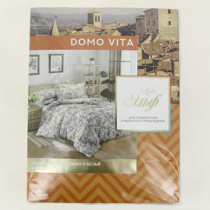 Комплект постельного белья 2-спальный ЭЛЬФ DOMOVITA Лунный цветок Макси простыня220х215см пододеяльник175х215см наволочки2шт-70х70см бязь хлопок 100% 000000000001206596