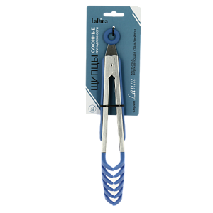 Щипцы кухонные 23см LADINA металлическая ручка нейлон 000000000001199762