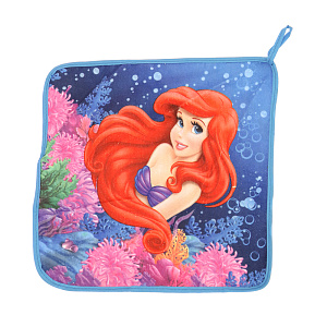 Полотенцe Русалочка Disney,  30?30 см, микрофибра 000000000001107397