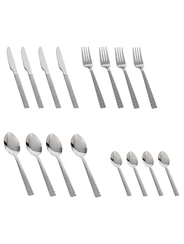 Набор столовых приборов 16шт LUCKY Луи нержавеющая сталь 000000000001228182