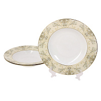Набор суповых тарелок Baroque Valentin Yudashkin, фарфор, 3 шт. 000000000001164164
