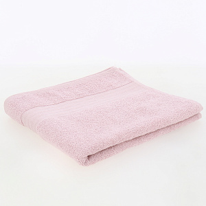 Полотенце махровое 60х100см LUCKY бордюр полосы персиковое 100% хлопок 000000000001208934