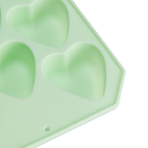 Форма для льда 21х11см сердце в ассортименте силикон 000000000001219994