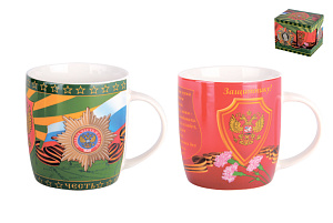 Кружка 350 мл бочка низкая подарочная упаковкапЧесть (2 диз)MH2CB 000000000001195405