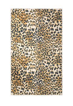 Коврик универсальный 60х100см LUCKY ЛЕО коричневый/бежевый полиэстер Турция 000000000001215849