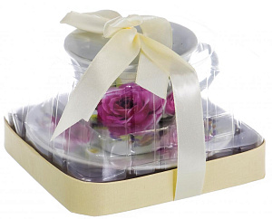 Пара чайная 220мл/блюдце OLAFF Изыск Флора подарочная упаковка фарфор 000000000001197804