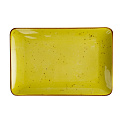 Блюдо прямоугольное 30см TULU PORSELEN Reactive Lime green фарфор 000000000001216238