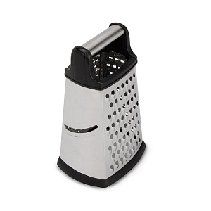 Терка 4-х гранная 22х14х11,5см нержавеющая сталь/пластик 000000000001224394