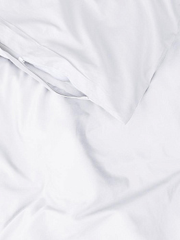 Пододеяльник 175x210см DE'NASTIA белый сатин NEW хлопок 100% 000000000001217224