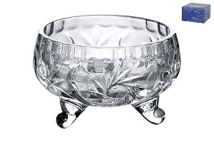 Ваза сервировочная малая D-77mm H-50mm п/угранение стекло,GB1648LH-1 000000000001193555