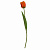 Цветок искусственный Тюльпан 49,2см оранжевый 000000000001218370