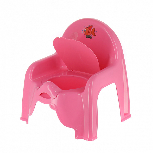 Детский горшок-стульчик Idea, розовый 000000000001129793