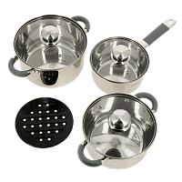 Набор посуды для приготовления 7 предметов VITESSE нержавеющая сталь VS-9016 000000000001193428