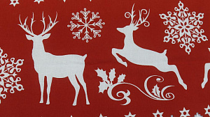 Комплект постельного белья "Этель" 1,5 спальное Зимний узор 143х215см, 150х214см, 70х70см-2шт, 100% хлопок поплин 1 25887 000000000001202303