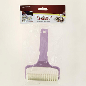 Тесторезка Мультидом используется для ажурной резки теста. Размер 20х12,5см, диаметр 5см. Изготовлено из пластмассы/ABS 000000000001205157