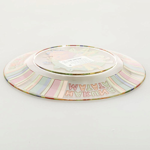 СИМПАТИЯ КОРОЛЬ ЛЕВ Тарелка десертная 19,6см ОСЗ стекло 000000000001205454