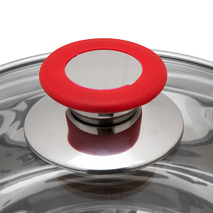 Ковш 2,1л SWEET HOME Бордо нержавеющая сталь 000000000001219083