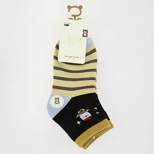Носки детские для мальчиков р.16-18 (5-7) ESS хлопок 85% эластан 15% 000000000001212130