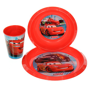 Набор посуды Тачки Disney, 3 предмета 000000000001127681