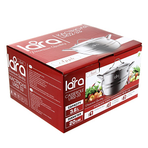 Кастрюля Apple Lara, 3.6л 000000000001121705