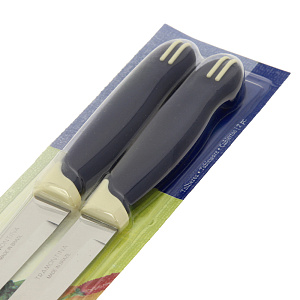 Нож кухонный 12,5см 2шт TRAMONTINA Multicolor синий с белым 000000000001162649