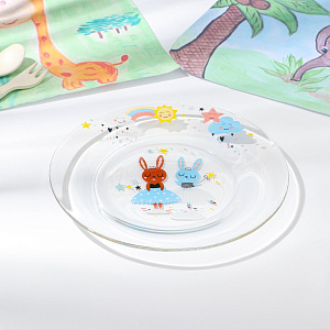 БАЛЕРИНЫ Набор для завтрака 3 предмета ОСЗ стекло 000000000001219520