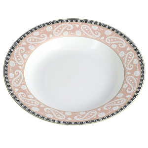 Тарелка суповая 23см ESPRADO Arista Rose костяной фарфор 000000000001157847