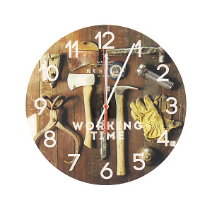 Настенные часы Мастерская Вега, акрил 000000000001135931