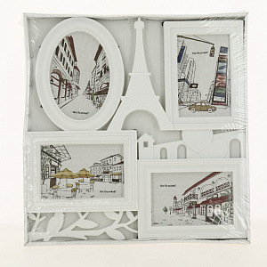 Коллаж "Париж" 4фото 10*15см пластик R010888 000000000001196694