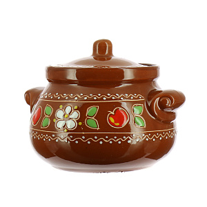 Горшок для запекания Вишенка, 0.7л, керамика 000000000001113736