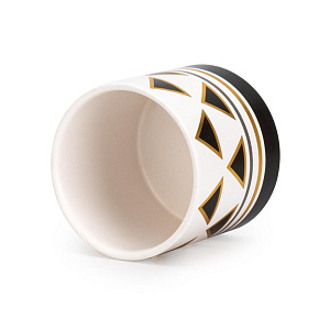 Кашпо 10х9см 0,45л Геометрия I керамика 000000000001225874