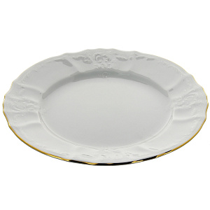 Тарелка Отводка Золото Люкс Хауз, 19 см 000000000001005674