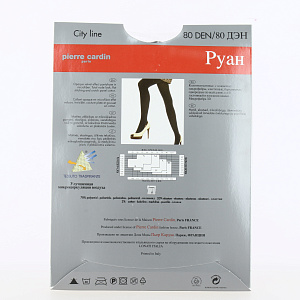 Колготки женские 80ден Nero4 PIERRE CARDIN Руан 000000000001032123