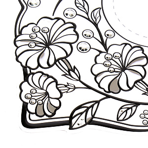 Стикер Часы №4 Room Decoration 000000000001127364