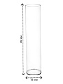 Ваза цилиндр 70х15см FORA стекло_MP 000000000001227059
