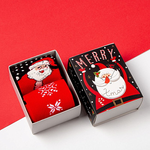 Набор женских носков KAFTAN "Merry holidays" 2 пары, р-р 36-39 4685307 000000000001202321