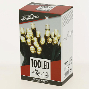 Эл.гирлянда 100LED 5м теплый свет AX8721310 000000000001182093