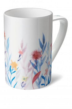 Кружка 425мл APOLLO GENIO Flores Cilindro фарфор FLC-425 000000000001194861