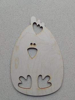 Подставка под горячее Цыпа, 12х18х3 см 000000000001185651