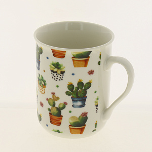 Кружка Кактусы, 400мл 000000000001179358