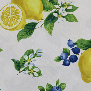 Скатерть 140х180см FORA Фрукты полиэстер 000000000001186563