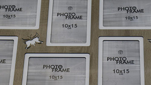 Фоторамка на 8 фото 34х65  - это стиль и изысканность Вашего дома.  Разное сочетание цветов придают фоторамке универсальность. Матер 000000000001195651