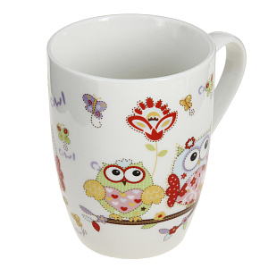 Кружка 350мл Совы M020167/R030020 фарфор 000000000001168121